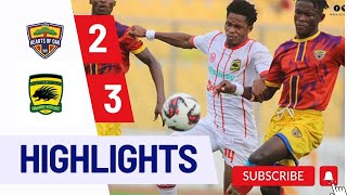 Highlights: Accra Hearts Of Oak Falls To Asante Kotoko At The Baba Yara Sports Stadium #GPLWK14