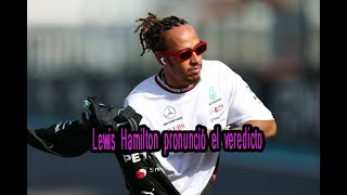 Lewis Hamilton da un preocupante veredicto sobre el título