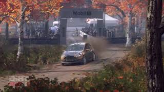 CMSC Rally New England 2nd stage Ford fiesta R2