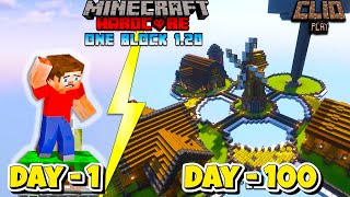 🔴100 Hours in One Block World | MINECRAFT GAMEPLAY