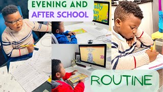 EVENING ROUTINE WITH 3 KIDS | AFTER SCHOOL HOURS | BEDTIME