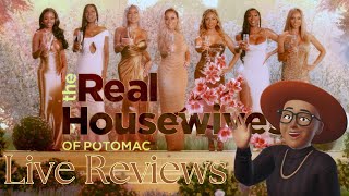 The Real Housewives of Potomac Season 9 Ep. 1 "A Crash Course in Deflection" (LIVE REVIEW) #RHOP