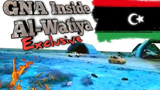 Libya: GNA Fighters Inside Al-Watiya Airbase | Exclusive Footage