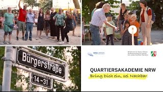 Quartiersakademie NRW: Heimat vor der Haustür