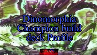 Dinomorphia Champion build deck profile 🔥#Yugioh #YugiohOCG #Alfreduelist