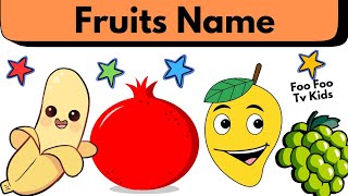 🍉Fruits Name in English and Hindi 🍊 फलों के नाम #fruitsname #forkids #fruitsnameinhindiandenglish