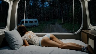 Tranquil Car Rain ASMR: Gentle Sounds for Peaceful Sleep and Stress Relief | Restorative Rain Sounds