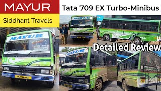 Tata Bus | Tata 709 EX-Bus Review | Tata LP 709 EX Turbo Bus Review #tata #bus #shorts #goa #buses