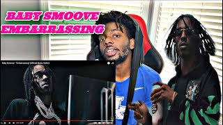 Baby Smoove - "Embarrassing" (Official Music Video) Reaction HOODFLOWS REACTION!!!