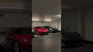 812 Competizione & F12 TDF just chilling in a Parking Garage🔥😟