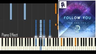 Au5 - Follow You (Rootkit Remix) (Piano Tutorial Synthesia)