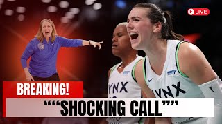 Lynx vs. Liberty: Controversial Ref Call Sparks Outrage Among Fans and Players in WNBA Finals!