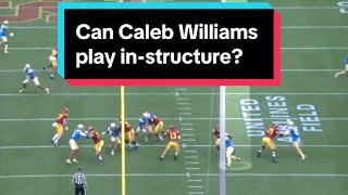 Can Caleb Williams play in-structure?