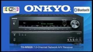 ONKYO TX-NR626 Built-In Wireless & Bluetooth Audio Streaming