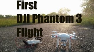 First time flying with the DJI Phantom 3