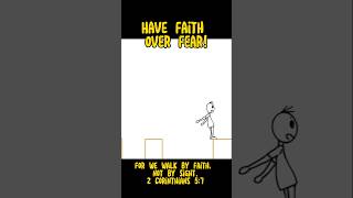 Have faith over fear!! #shorts #fyp #Jesus #Bible