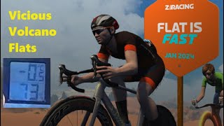 zRacing Flat is Fast Stage 3 Cat D Volcano Flats: Freezing in the volcano. Mega power improvement.