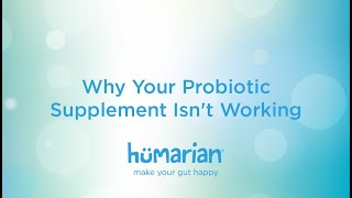 Why Your Probiotic Supplement Isn't Working