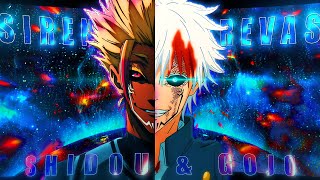 GOJO & SHIDOU🔥 - SIRENE DAS TREVAS [Edit/AMV] 4k!