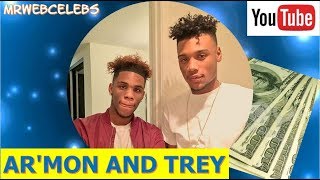 How much does AR'MON AND TREY make on YouTube 2017