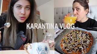 KARANTİNA VLOG | Evde Bütün Günüm Nasıl Geçiyor? #EVDEYİZ