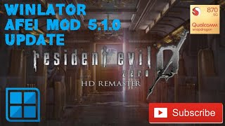 WINLATOR AFEI MOD 5.1.0 / NEW UPDATE / RESIDENT EVIL ZERO / SD870 / WINDOWS EMULATOR