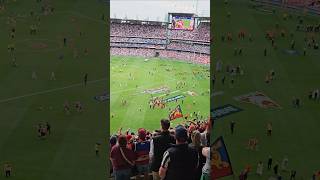 Brisbane Lions winners song MCG AFL Grand Final 2024