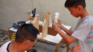 How to make a Bird House using wood from a pallet