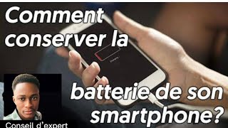 Tu doit comprendre ça si tu veux conserver la BATTERIE de ton smartphone