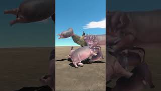 Ancient Giants Face Off Purussaurus vs Hippo