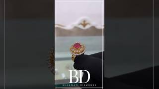 Cocktail Diamond Ring | Bhagwati Diamonds Delhi #jewellery #diamond