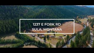 Montana Private Lodge - 1237 E Fork Rd Sula Montana