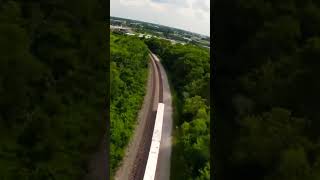 Drone catching a train! #djifpv #fpv