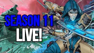 🔴Season 11 Countdown stream Going for NO.1 ASH | Apex Legends season 11 LIVE!