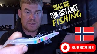 SHAD RIG FOR DISTANCE FISHING | SEA FISHING NORWAY 🇳🇴 | SEA FISHING UK | LURE FISHING