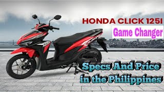 NEW HONDA CLICK 125i 2020| SPECS AND PRICE IN THE PHILIPPINES