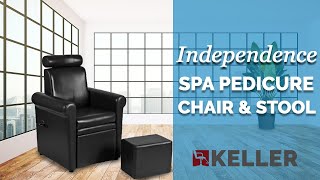 Independence Spa Pedicure Chair & Stool | Keller International