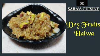 Instant Healthy Halwa / Halwa without flour and ghee / Quick & Simple Dessert Recipe