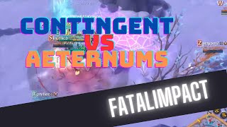 Contingent Vs Aeternums Outnumbered But Not Outskilled