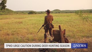 TPWD urge caution during deer hunting season