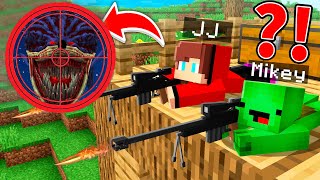 Why Mikey and Jj Hunting on SHIN SONIC.EXE in Minecraft !? - Maizen