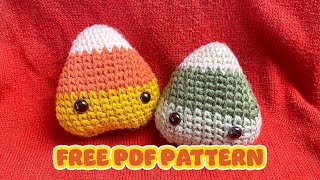 Free Pattern: Crochet Candy Corn Amigurumi