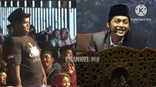 Gus Iqdam bersama kru Hadroh berkunjung kerumah Balmon#muhammadbakri