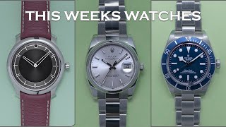 This Weeks Watches - Rolex OP Date 115200, Ming 27.01, Tudor BB58 Blue & North Flag Etc [Episode 45]