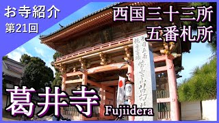 【お寺紹介21】葛井寺・大阪（西国三十三所５番）－日本最古の千手観音－ 6分でお寺を案内します。