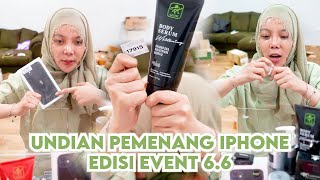 DWIAFFOR LIVE PEMENANG SATU UNIT IPHONE EDISI EVENT 6.6 !!