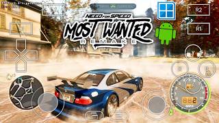 Need For Speed MOST WANTED REMAKE Enhanced Android Offline - Winlator Setting Smooth