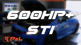 600whp+ Subaru WRX STI Dyno Run | P&L Motorsports