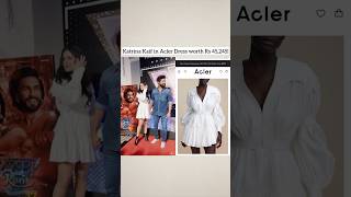 Katrina Kaif in Acler white dress ll Katrina Kaif spotted with Vicky Kaushal #shortsviral