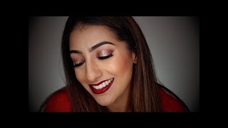 Tutorial: GLAM CHRISTMAS MAKEUP | AnchalMUA